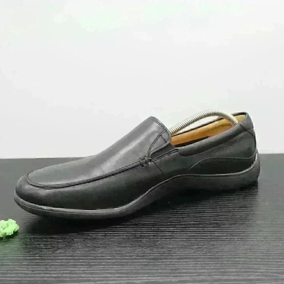 Cole Haan Dalton 2 Gore Black Leather Loafers - Picture 4 of 10